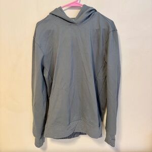 Primark Basic Pullover Stretch Hoodie Sweatshirt Dark Grey Mens Size Medium